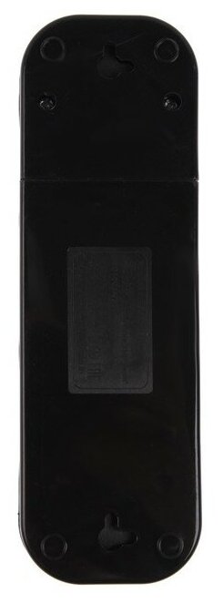 Колодка розеточная TDM "Народная" 3-местная, с/з, с выключателем, 16 А, черная, SQ1806-0427 - фотография № 2