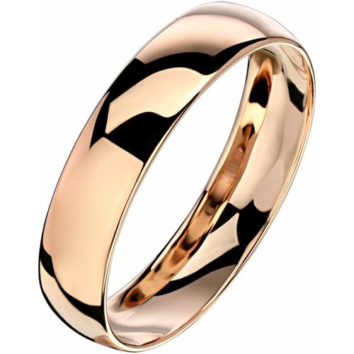 Обручальное кольцо из красного золота 585 пробы 01О010141. Размер 16