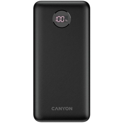 CANYON PB-2002 Power bank 20000mAh Li-poly battery Input Type-C 5V3A9V2A18W Output Type-C5V3A9V22A12V15A20W Output USBA1USBA25V3A5V4 2770₽