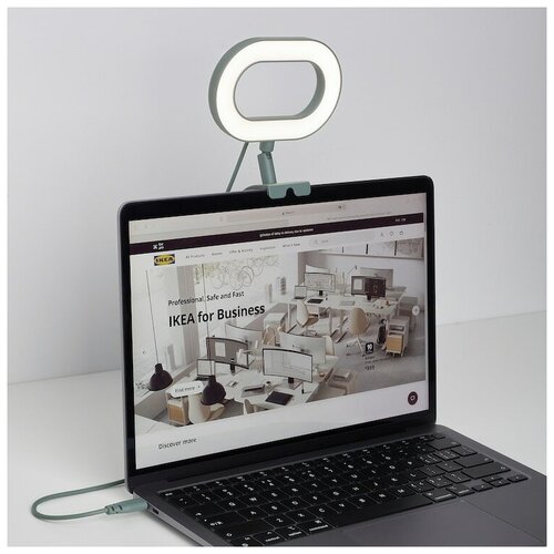 Светодиодная кольцевая лампа регулируемая яркость IKEA STNKREGN 324300₽