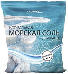 AROMA'Saules Натуральная морская соль для ванн Йодо-бромная, 1 кг