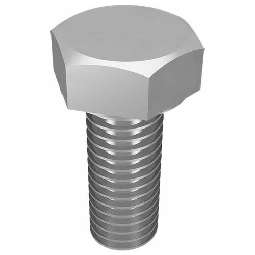 Болт с шестигранной головкой М8х20 DIN 933 BT8-20 сталь КМ LO0828