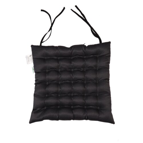 фото Подушка на сиденье smart textile "уют". наполнитель: лузга гречихи, цвет: серый