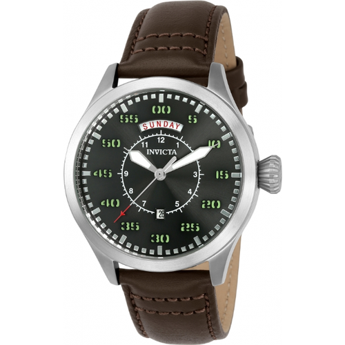 Наручные часы INVICTA Часы мужские кварцевые Invicta Aviator 22973, серебряный