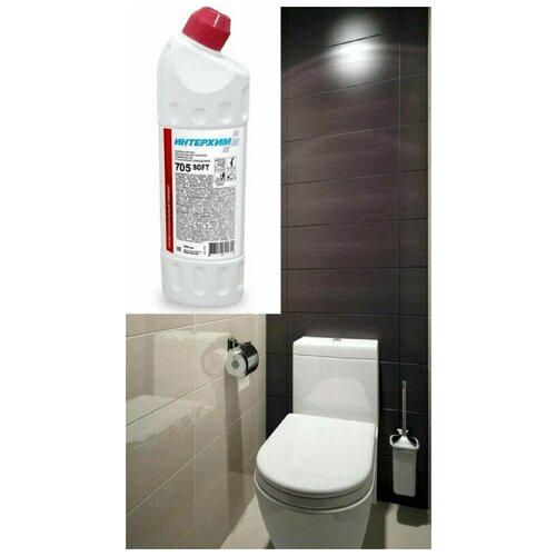 Интерхим 705 SOFT Усиленный гель для регулярной очистки поверхностей в санитарных помещениях