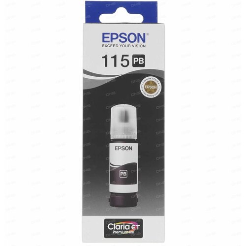 Картридж струйный Epson C13T07D14A, 70 мл, 2 300 к, черный картридж струйный epson 115 c13t07d14a чер фото для l8160 l8179