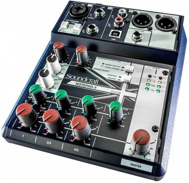 Микшерный пульт Soundcraft Notepad-5 - фото №11