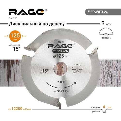 Пильный диск Vira Rage 594225