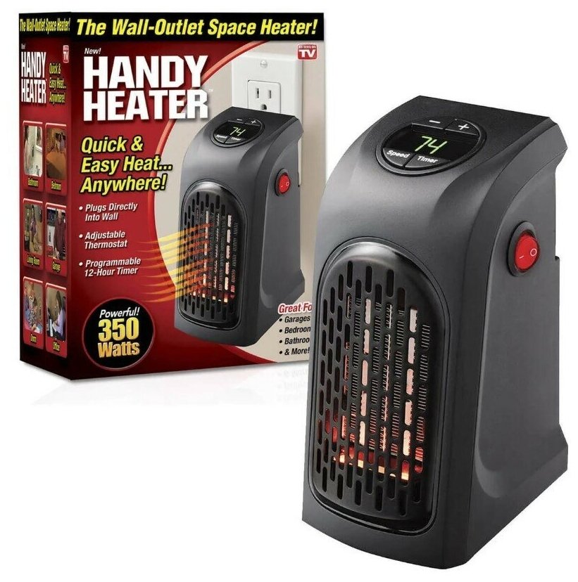 Компактный тепловентилятор Быстрое тепло Handy Heater - фотография № 11