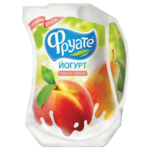 Йогурт Фруате Персик-Груша 1.5% 950г