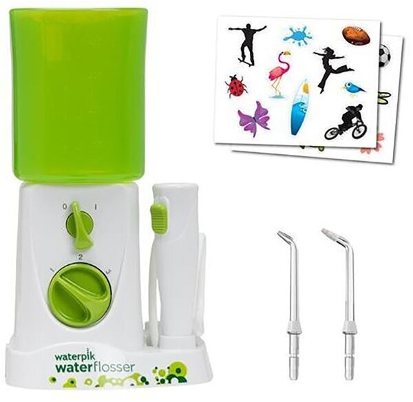 Ирригатор WaterPik WP-260 For kids, белый/зеленый - фото №18