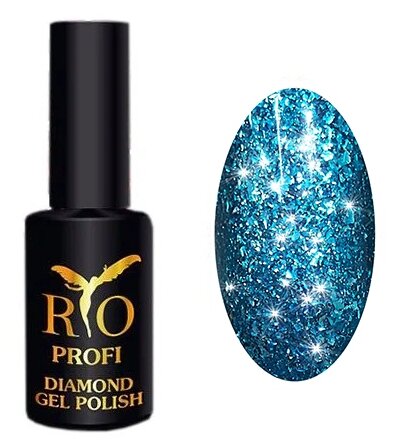 Rio Profi, Гель-лак Diamond №5, Лазурное сияние