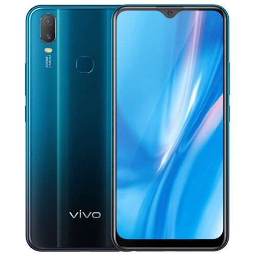 фото Смартфон vivo y11 3/32gb синий аквамарин