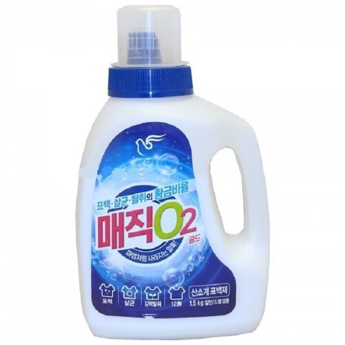 Pigeon Кислородный отбеливатель порошковый Magic O2 Gold дезодорирующий и антибактериальный эффект 1500 мл 760₽