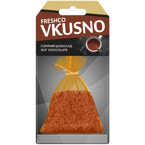 AZARD AR1VM009 Ароматизатор на зеркало мешок Freshco Vkusno Горячий шоколад