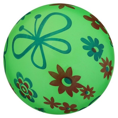 Мяч детский «Цветы», d=22 см, микс