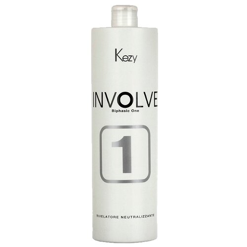 KEZY Полуперманентный проявитель Involve Biphasic One 1.5 %, 1000 мл, 1000 г kezy involve color remover жидкость для удаления краски с кожи 200 мл