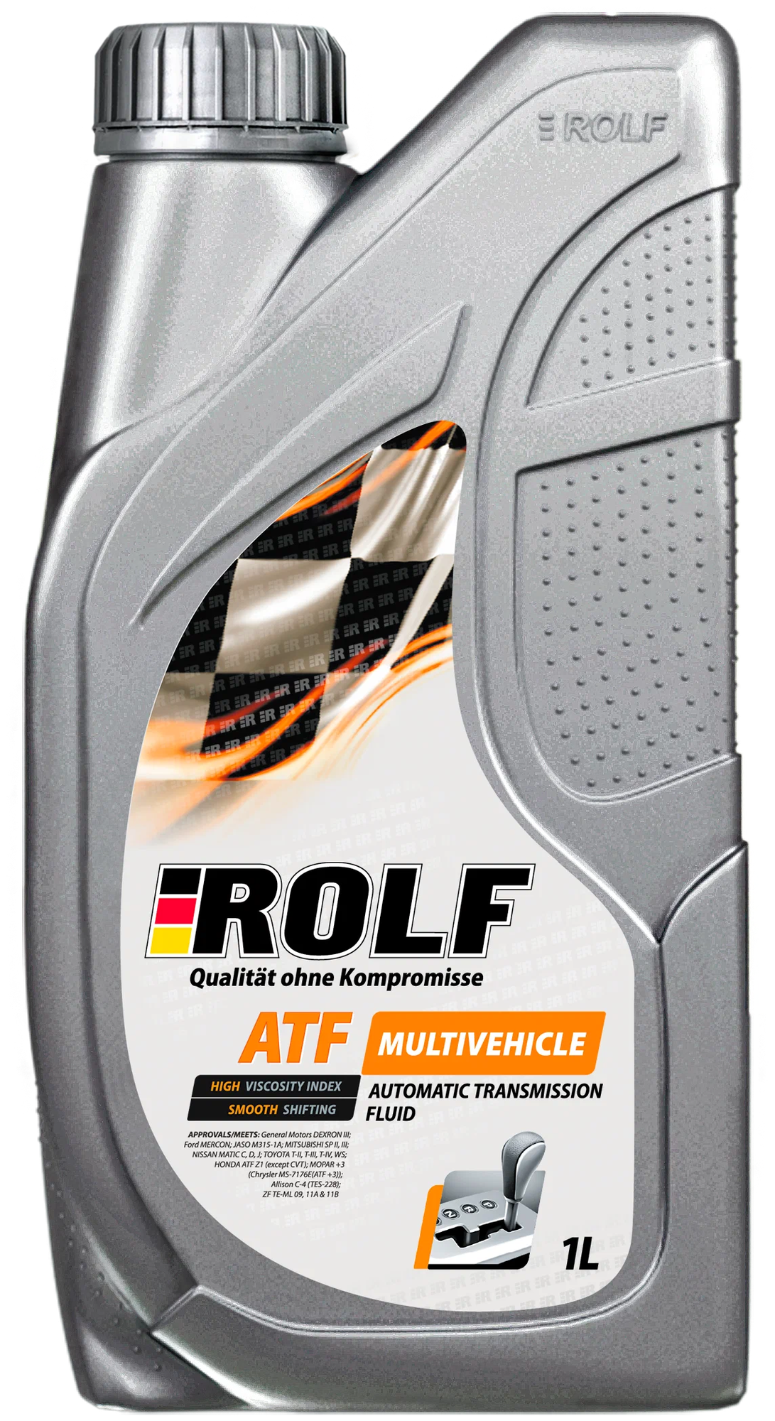 322736 ROLF Масло трансмиссионное синтетическое ATF Multivehicle 1л(пластик)