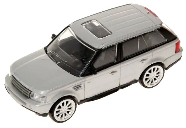 Машинка Rastar Range Rover Sport 1:43 Серебряная