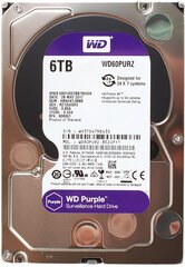 Жесткий диск Western Digital WD Purple 6 TB (WD60PURZ)
