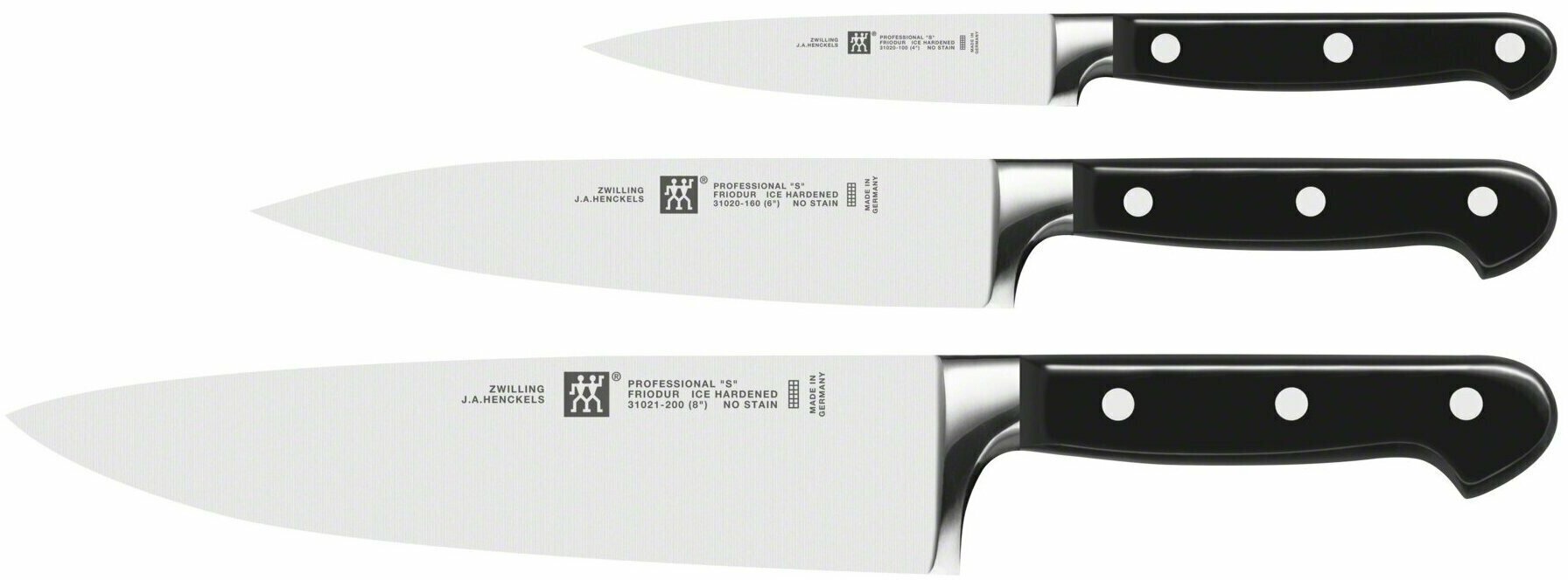 Набор Zwilling J. A. Henckels Professional S 35602-000, 3 ножа