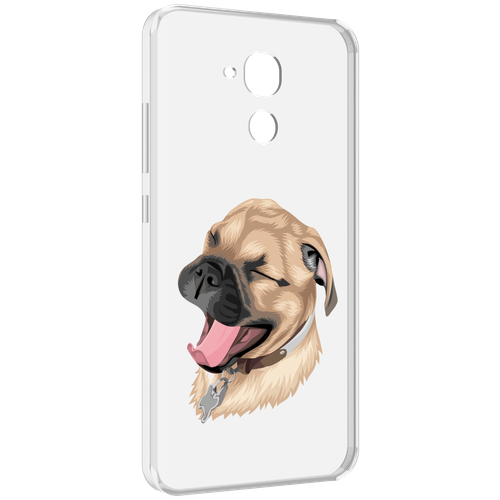 Чехол MyPads очень-довольная-собака для Huawei Honor 5C/7 Lite/GT3 5.2 задняя-панель-накладка-бампер чехол mypads очень довольная собака для honor x40 задняя панель накладка бампер