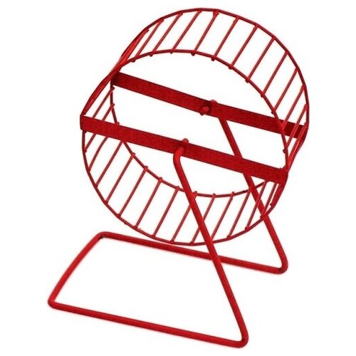 фото Игрушка для грызунов зоо марк колесо металлическое 16 см