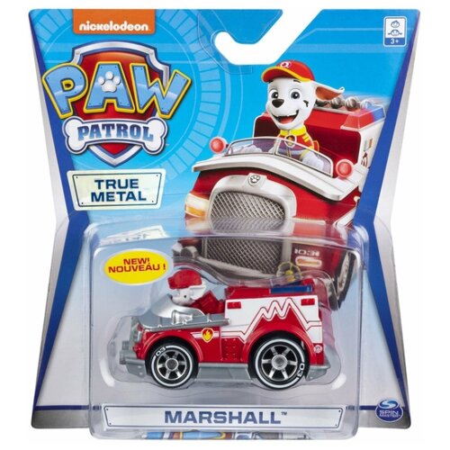 Машинка Щенячий патруль Дайкаст Marshall EMT 6053257 машинка paw patrol дайкаст true metal sea patrol marshall маршалл 6053257 20131200