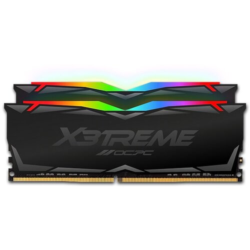 Оперативная память DDR4 OCPC X3 RGB 32Gb 16Gbx2 3200Mhz CL16 BLACK MMX3A2K32GD432C16 1816400₽