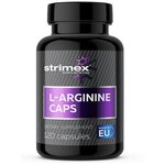 Аргинин Strimex L-Arginine 1000 мг, 120 капсул - изображение