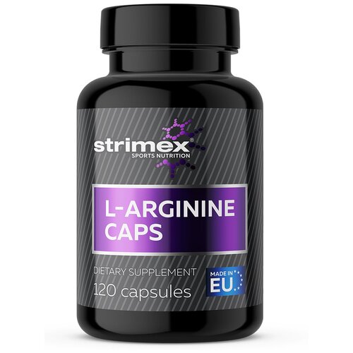 Аргинин Strimex L-Arginine 1000 мг, 120 капсул