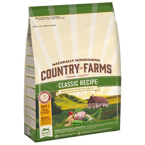 фото Сухой корм для собак Country Farms курица 2.5 кг