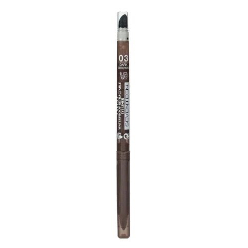 SEVEN7EEN Карандаш для век Twist Mechanical Eyeliner with Smudger, оттенок 03 Dark Brown