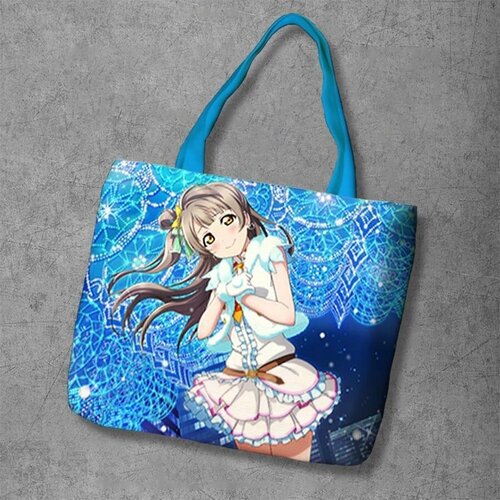фото Сумка шоппер anime dakimakura, фактура рельефная, мультиколор