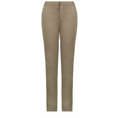 фото Брюки jean paul gaultier, повседневный стиль, размер 42, хаки