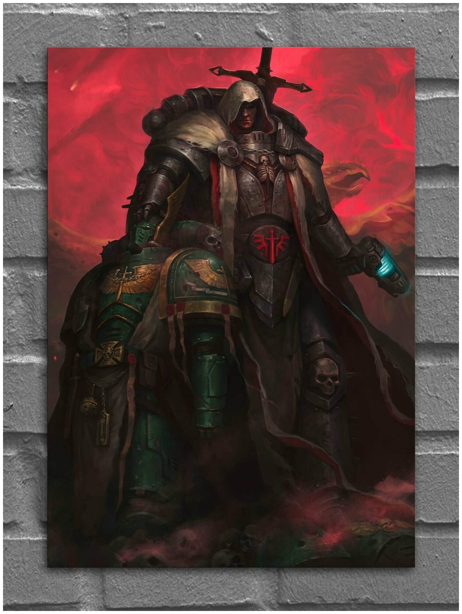 Постер Вархаммер 40000 Warhammer: Сайфер, на А5