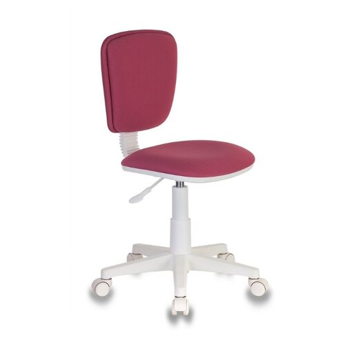 фото Компьютерное кресло бюрократ ch-w204nx детское, обивка: текстиль, цвет: розовый 26-31