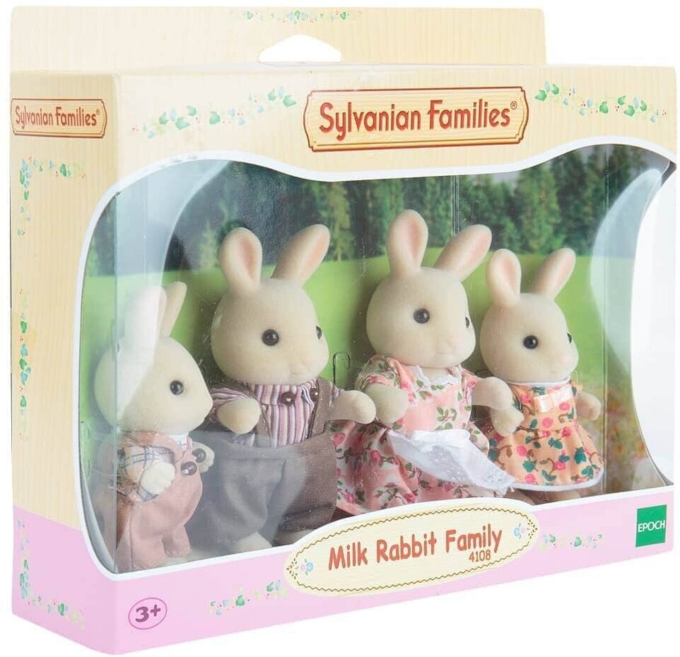 Игровой набор Sylvanian Families Жители страны Сильвании Семья молочных кроликов - фото №5