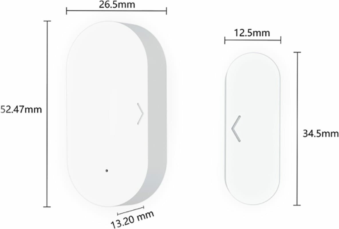 Умный Zigbee датчик открытия дверей и окон ROXIMO SZD08