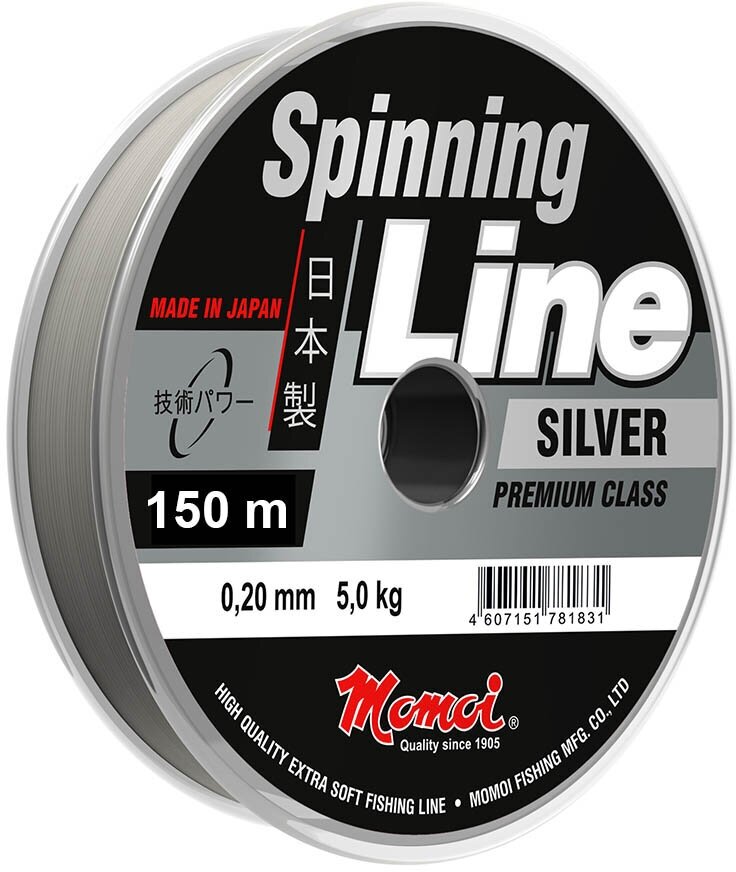 Momoi Spinning Line Silver