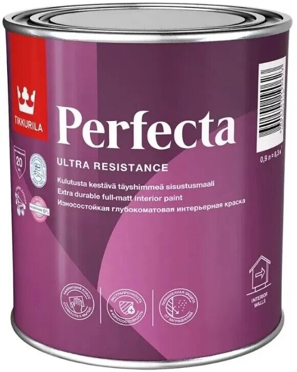 Краска интерьерная Tikkurila Perfecta 27 л белая