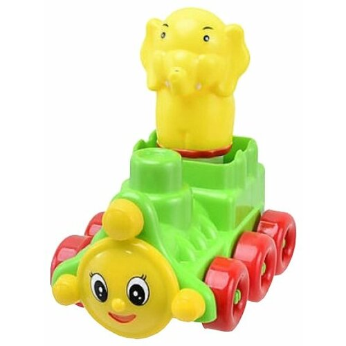 Конструктор Паровозик (KINDER WAY) 02-406 / Конструкторы / Конструкторы, строительные наборы. Трансформеры / 02-406