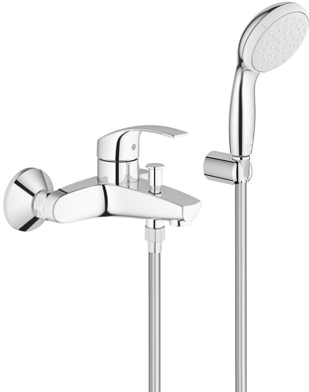 Смеситель для ванны Grohe Eurosmart Хром (3330220A)