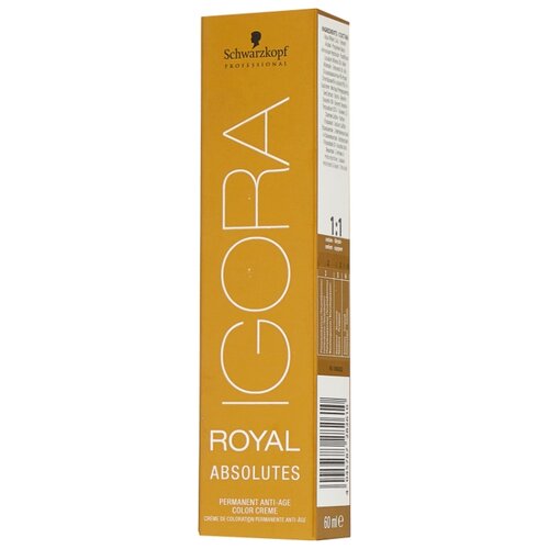 фото Schwarzkopf Professional Igora Royal краситель для волос Absolutes, 60 мл, 9-60 блондин шоколадный натуральный