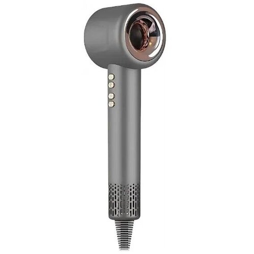 Интеллектуальный фен для волос Sencicimen Hair Dryer X13 3 режима 4 магнитных насадок ионизация воздуха Черный Pricemin 521600₽