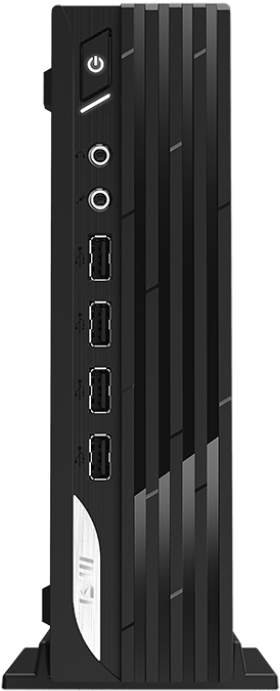 Компьютер MSI 9S6-B0A421-672 i3-13100/8GB/256GB SSD/UHD Graphics 730/noDVD/WiFi/BT/Wired kbd/mouse/noOS/black - фото №2