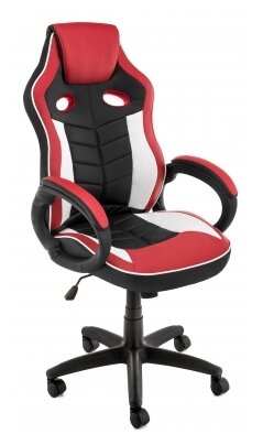 Кресло геймерское Woodville Anis черное / красное / белое