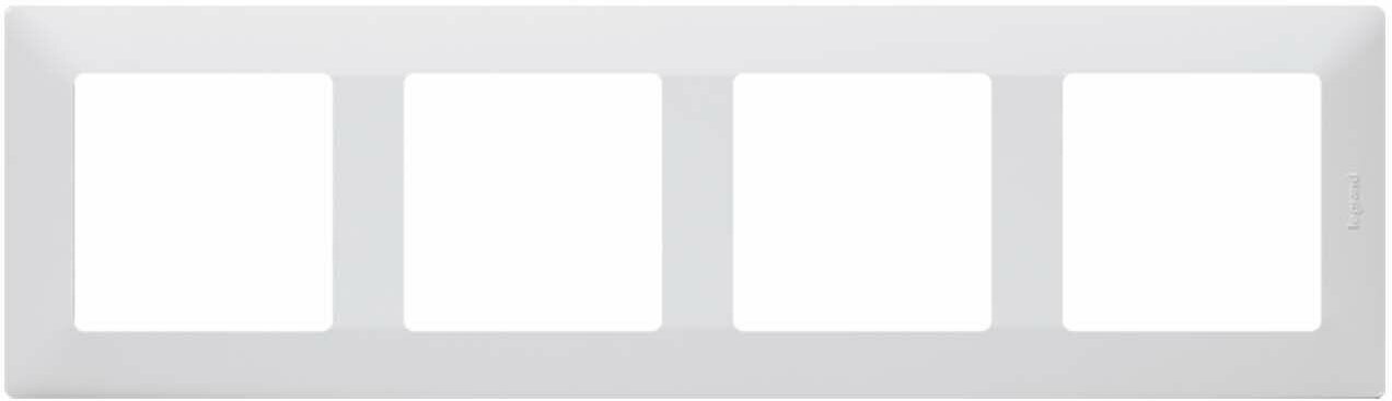 Рамка Legrand Valena LIFE Белая 4-пост. (754004)