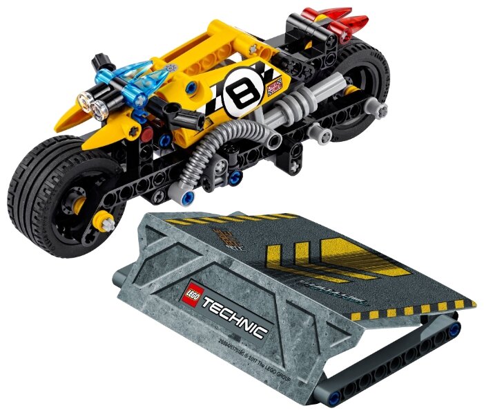 LEGO Technic Мотоцикл для трюков - фото №2