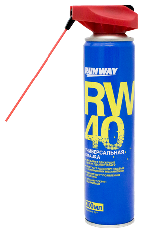 Смазка Runway Rw40 Аэрозоль Универсальная 300 Мл RUNWAY арт. RW6030